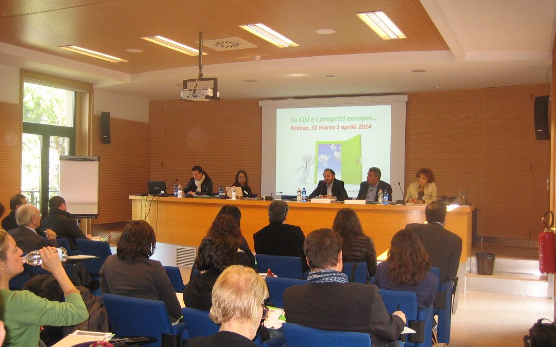 Materiali del corso: “La Cisl e i Progetti Europei” – aprile 2014